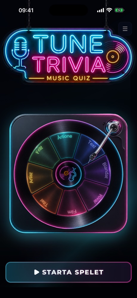 Tune Trivia: kategorihjulet