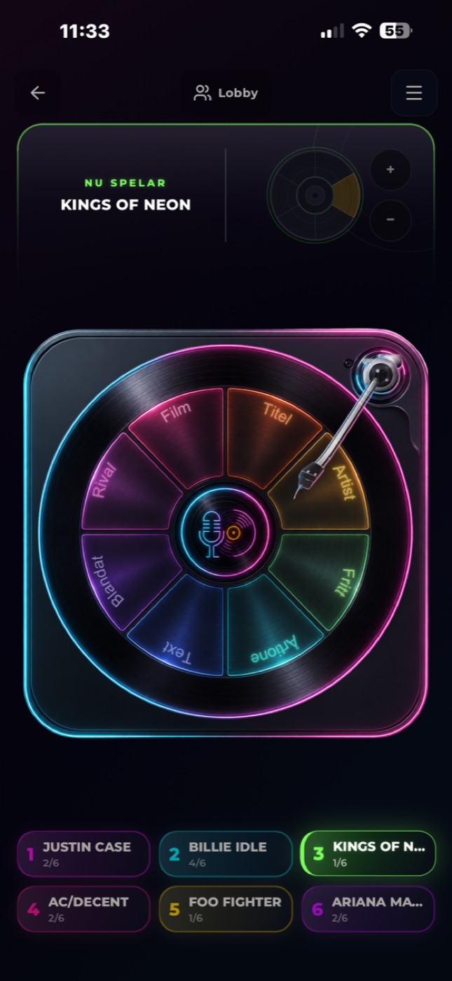 Tune Trivia: fråga