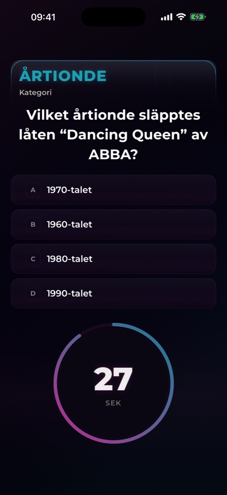 Tune Trivia: resultat